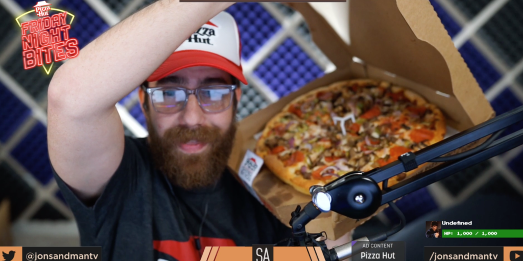 Pizza Hut’s Gaming Twitch Show Was a Massive Hit on the Viral List - YPulse