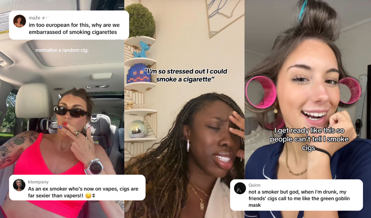 gen z smoking cigarettes Is Gen Z Really Bringing Cigarettes Back?